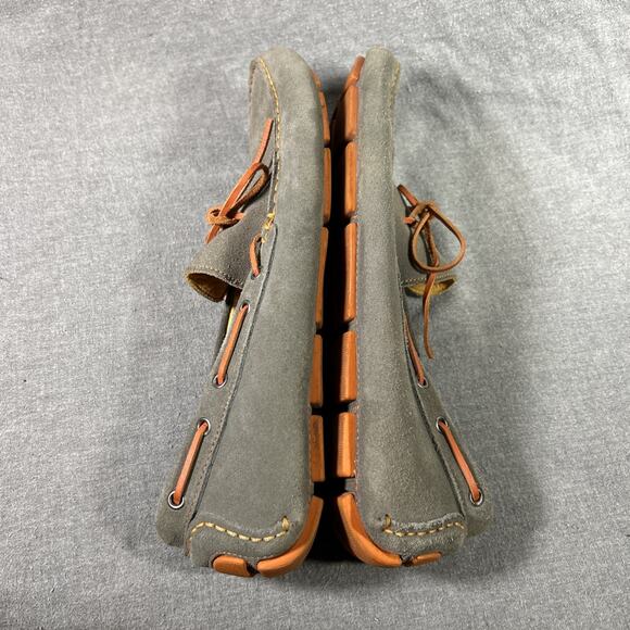 Mercanti Fiorentini Gray suede leather Mens 12 M Made In Brazil - Picture 9 of 10